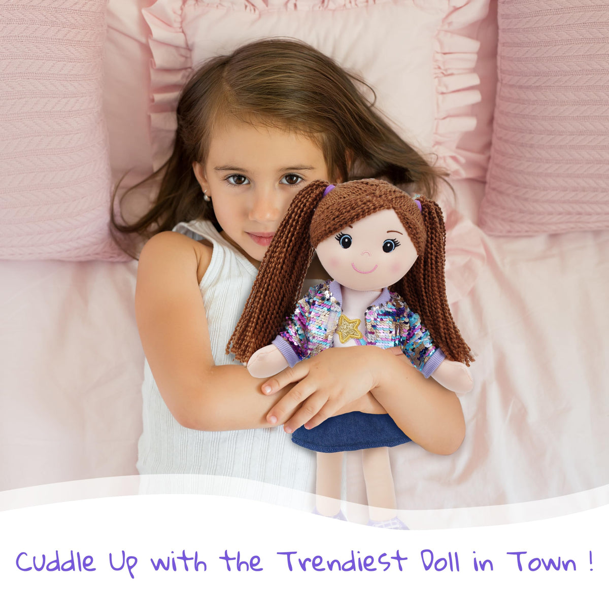 June Garden Snuggle Cutie Sophie Glam soft body designed for gentle hugs and comfort