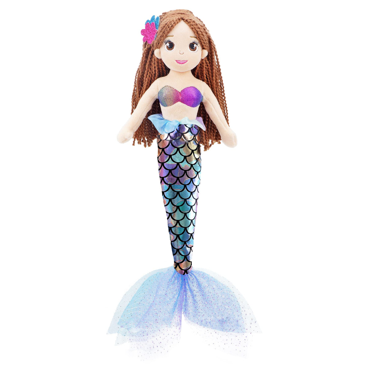 June Garden Sparkly Mermaid Tifara full doll for imaginative play.