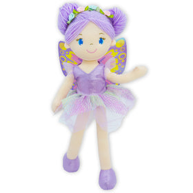 June Garden Yaritza front view plush doll for imaginative play.