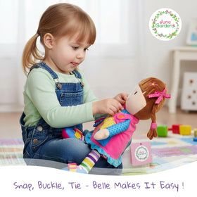 June Garden Dressy Friends Belle buttoning to develop coordination