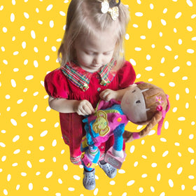 June Garden Dressy Friends Belle snapping features engage quick tasks