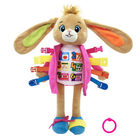 June Garden Dressy Friends Bunnie cognitive board boosts early number and shape recognition