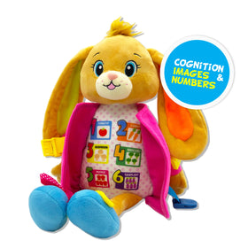 June Garden Dressy Friends Bunnie dressing activities support fine motor skills