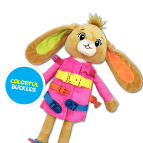 June Garden Dressy Friends Bunnie Montessori inspired learning through touch and exploration