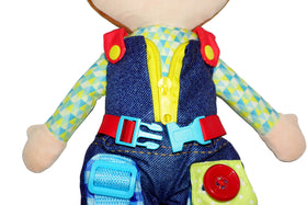 June Garden Dressy Friends Lucas carry-clip for travel.