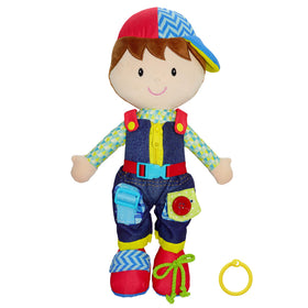 June Garden Dressy Friends Lucas soft plush for imaginative dress-up play.