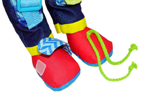 June Garden Dressy Friends Lucas travel-ready companion for learning on the go.