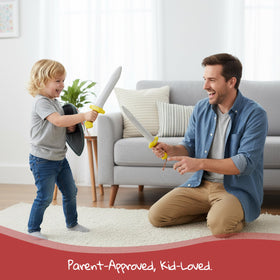 June Garden soft plush sword for gentle play and safe child-friendly use.