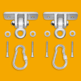Jungle Gym Kingdom durable metal hardware resists weathering for long-lasting use.