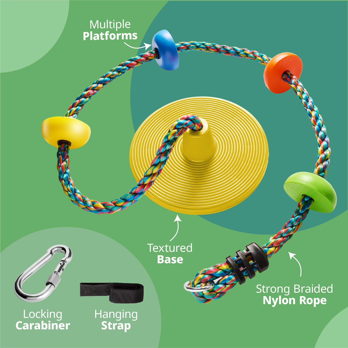 Jungle Gym Kingdom treehouse setup accessory helps create outdoor bonding moments.