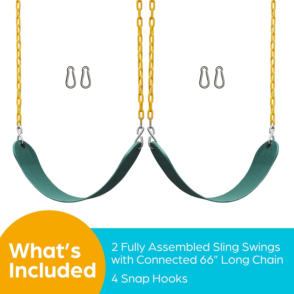 Jungle Gym Kingdom backyard swing kit for family fun.
