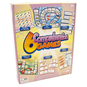 Junior Learning JL406 board game example enhances word meaning comprehension during group play.