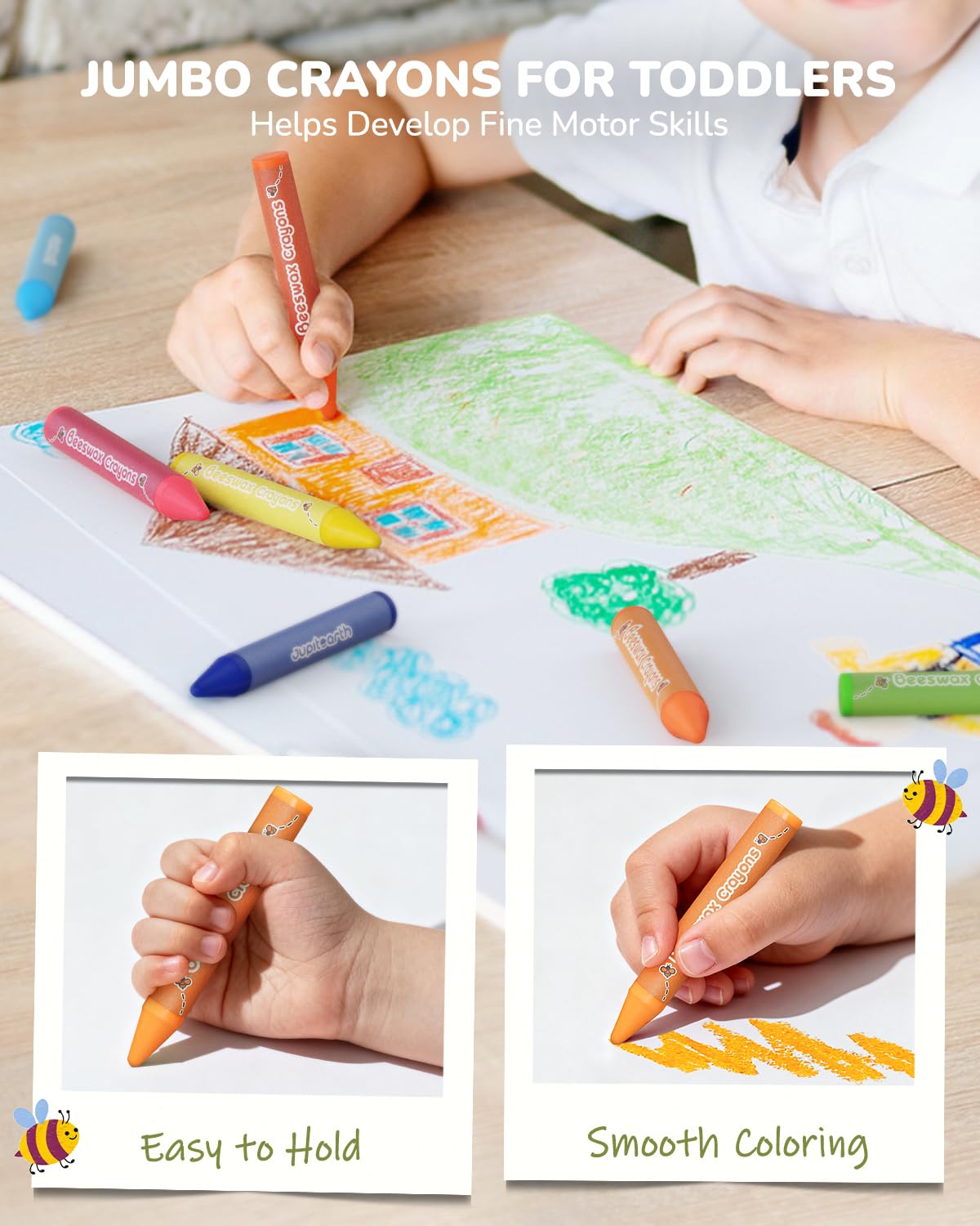 JupiterEarth coloring pages and stickers included to spark creativity.