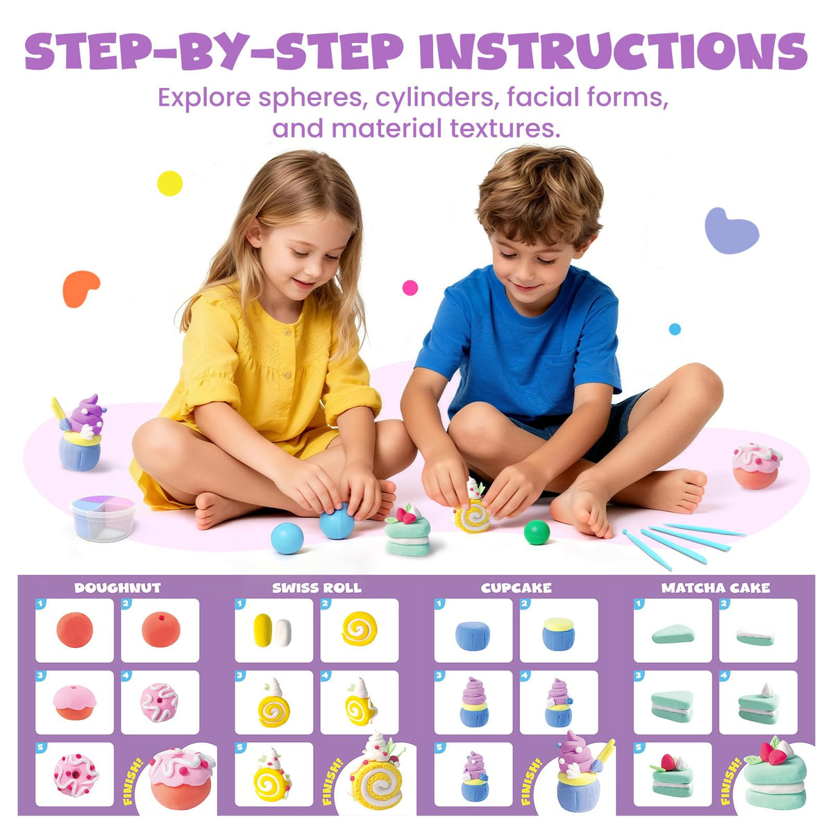 Jupiterarth safe, non-toxic materials promote safe creative play.