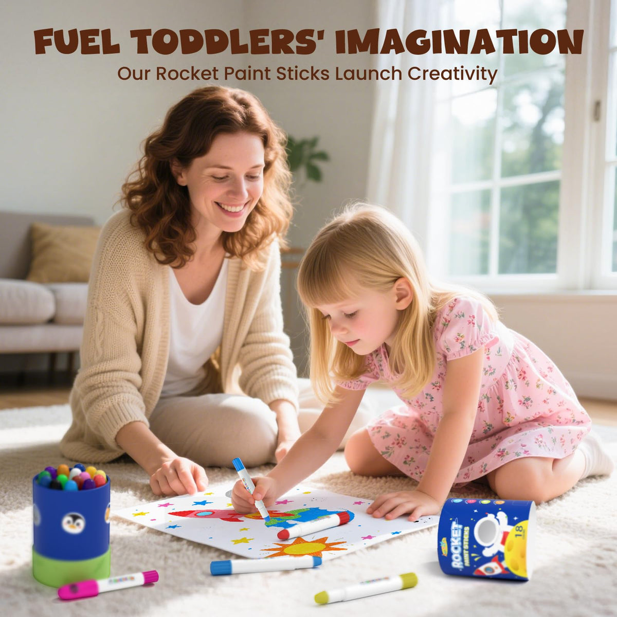 JUPITEARTH travel-friendly kit supports classroom and travel art activities.