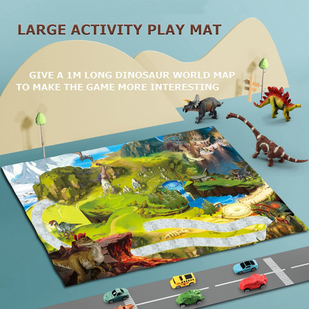 Juqic 12 mini cars set offers diverse characters for creative play on the track.