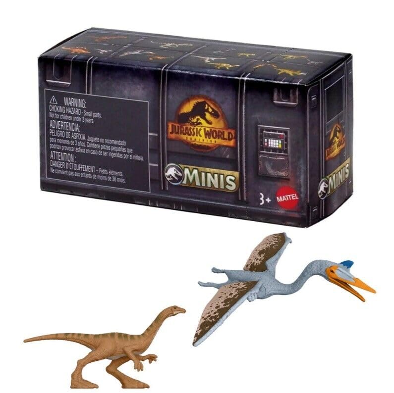 Jurassic World Dominion Minis sealed mystery boxes add surprise and excitement