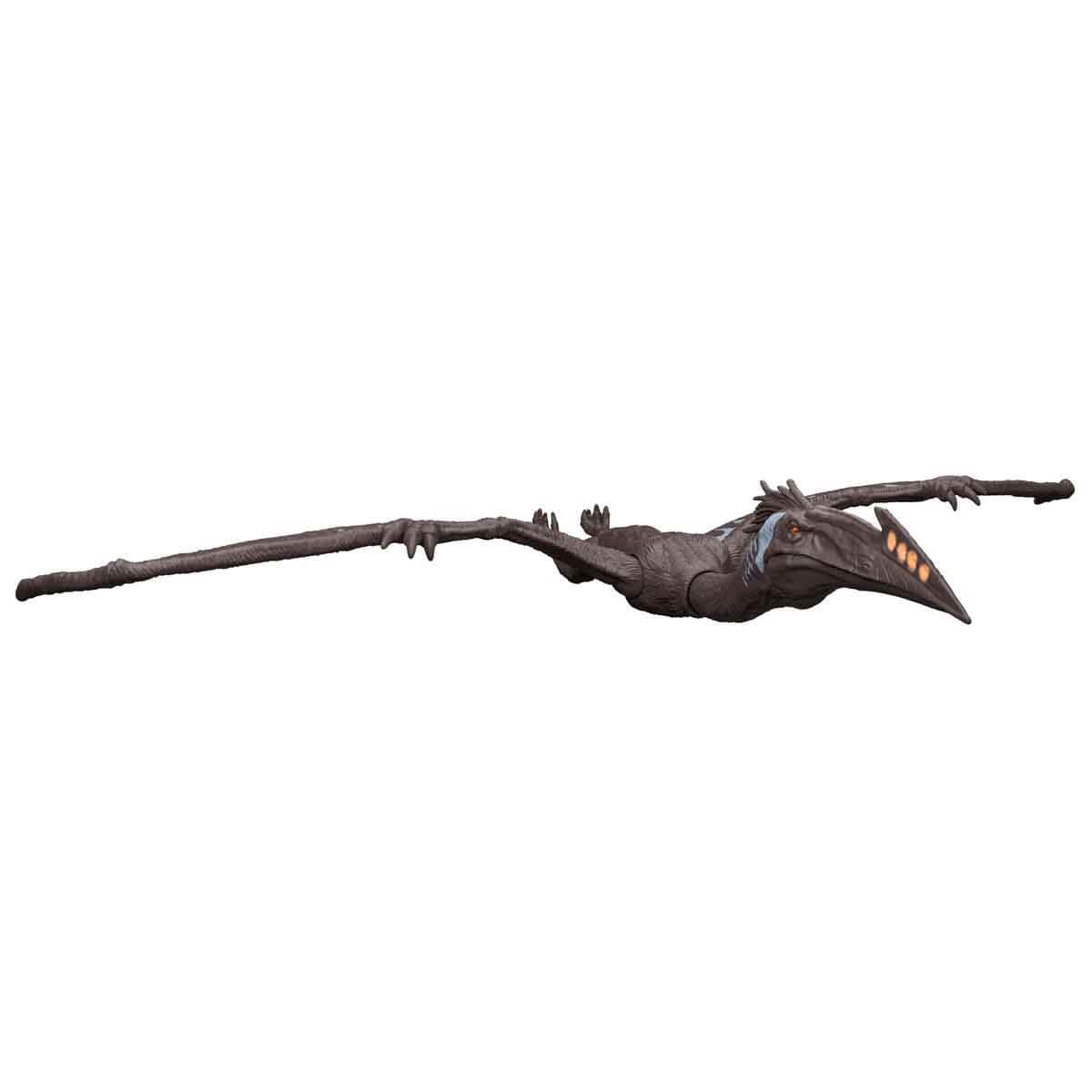 Jurassic World Quetzalcoatlus wings extended for dramatic display.