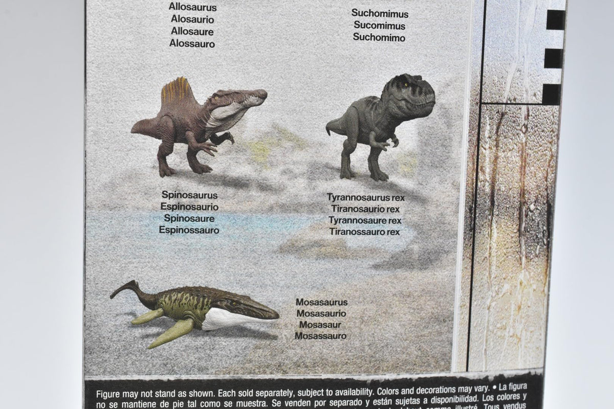 Jurassic World Rebirth Mosasaurus figure suitable for outdoor play and adventure setups.