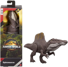 Jurassic World Rebirth Spinosaurus side view showing authentic sculpting