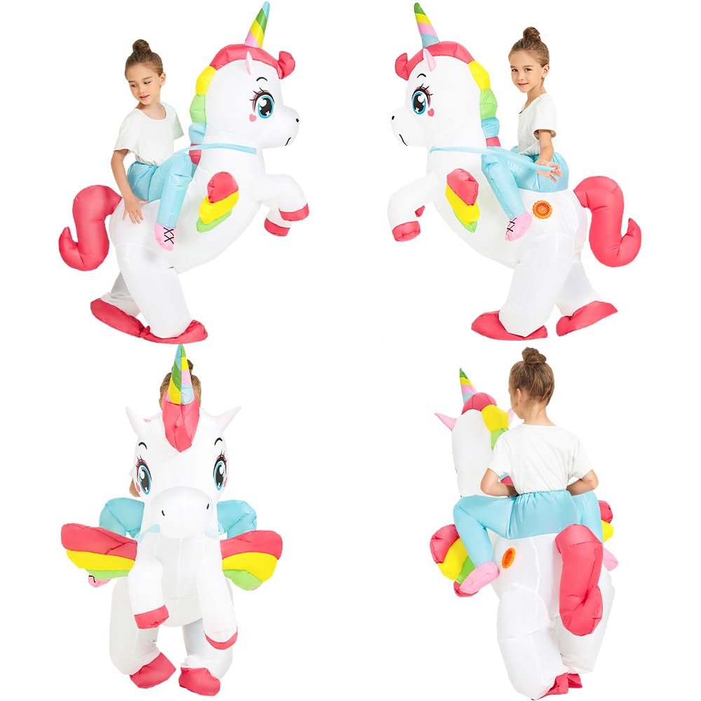 JUROSAICA unicorn waistband drawstring ensures snug secure fit during wear