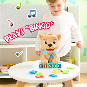 Just Play CoComelon Bingo ready for playtime with 10 pretend bones.