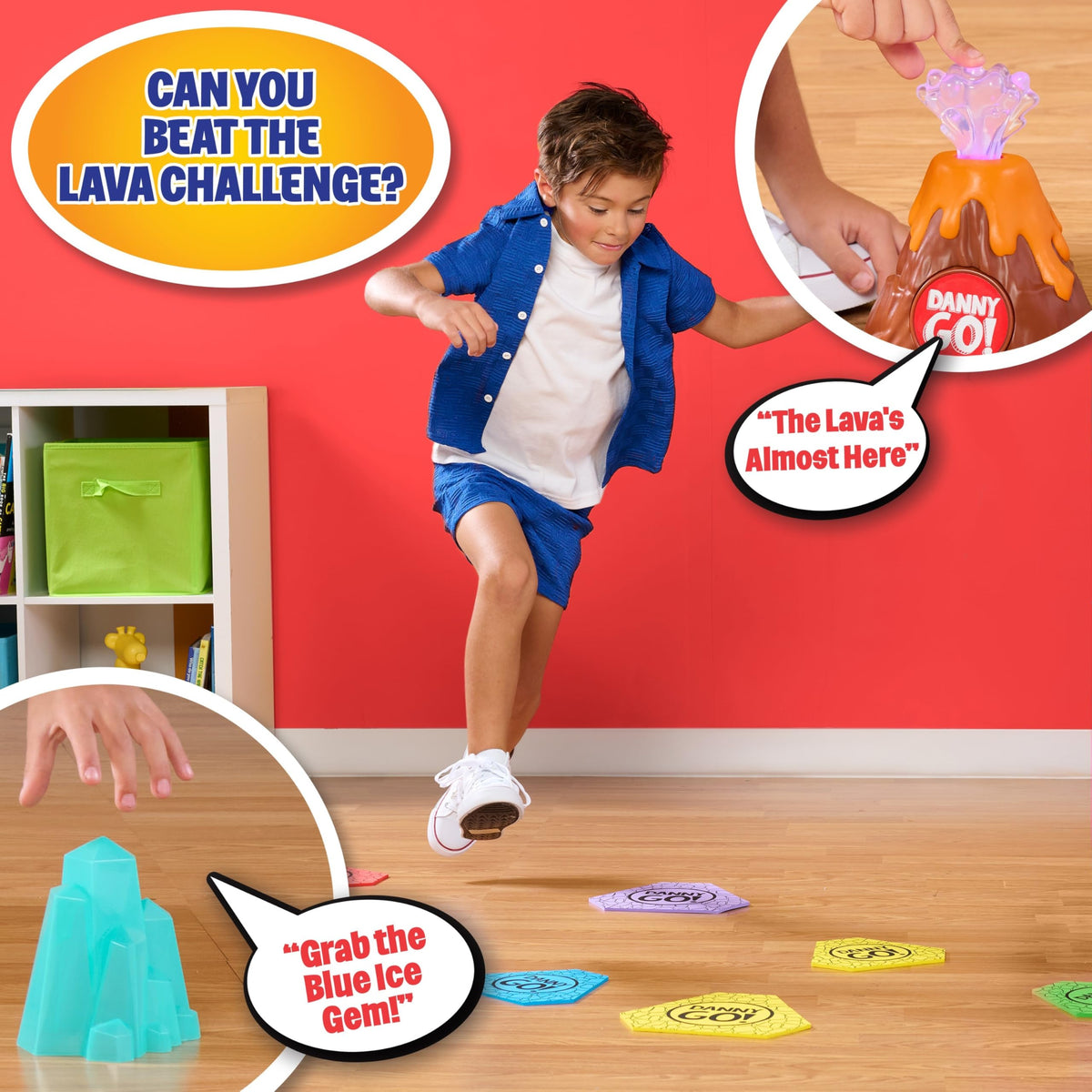 Just Play Lava Dance mode invites kids to move to music.
