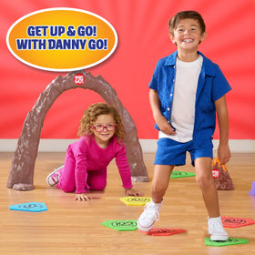 Just Play Danny Go Lava rock pads for active obstacle course play.