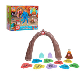 Just Play Danny Go Lava volcano with light-up plume for immersive lava play.