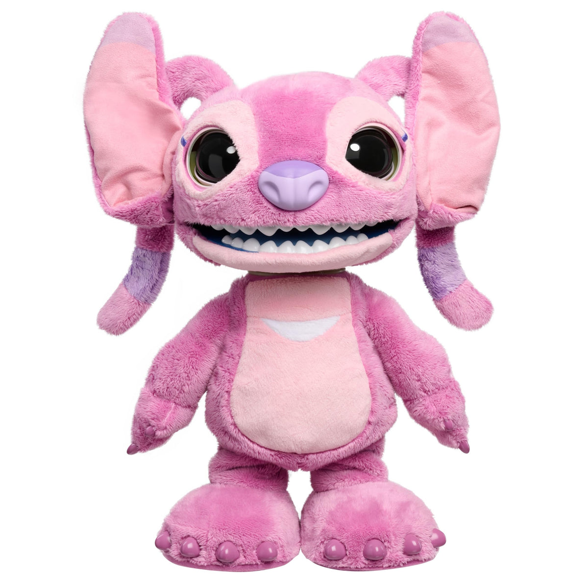 Just Play Disney Angel interactive plush 17-inch with hundreds of sounds for kids and collectors.
