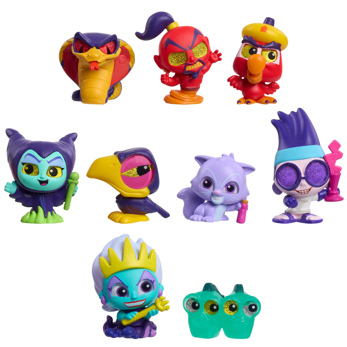Just Play Disney Doorables Jafar as snake figure, great for collection and imaginative play.