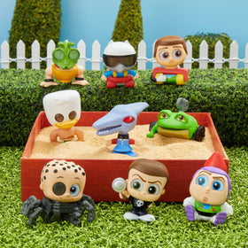 Just Play Disney Doorables Sid's Toy Box Peek 1.5-inch figures spark imagination and sharing