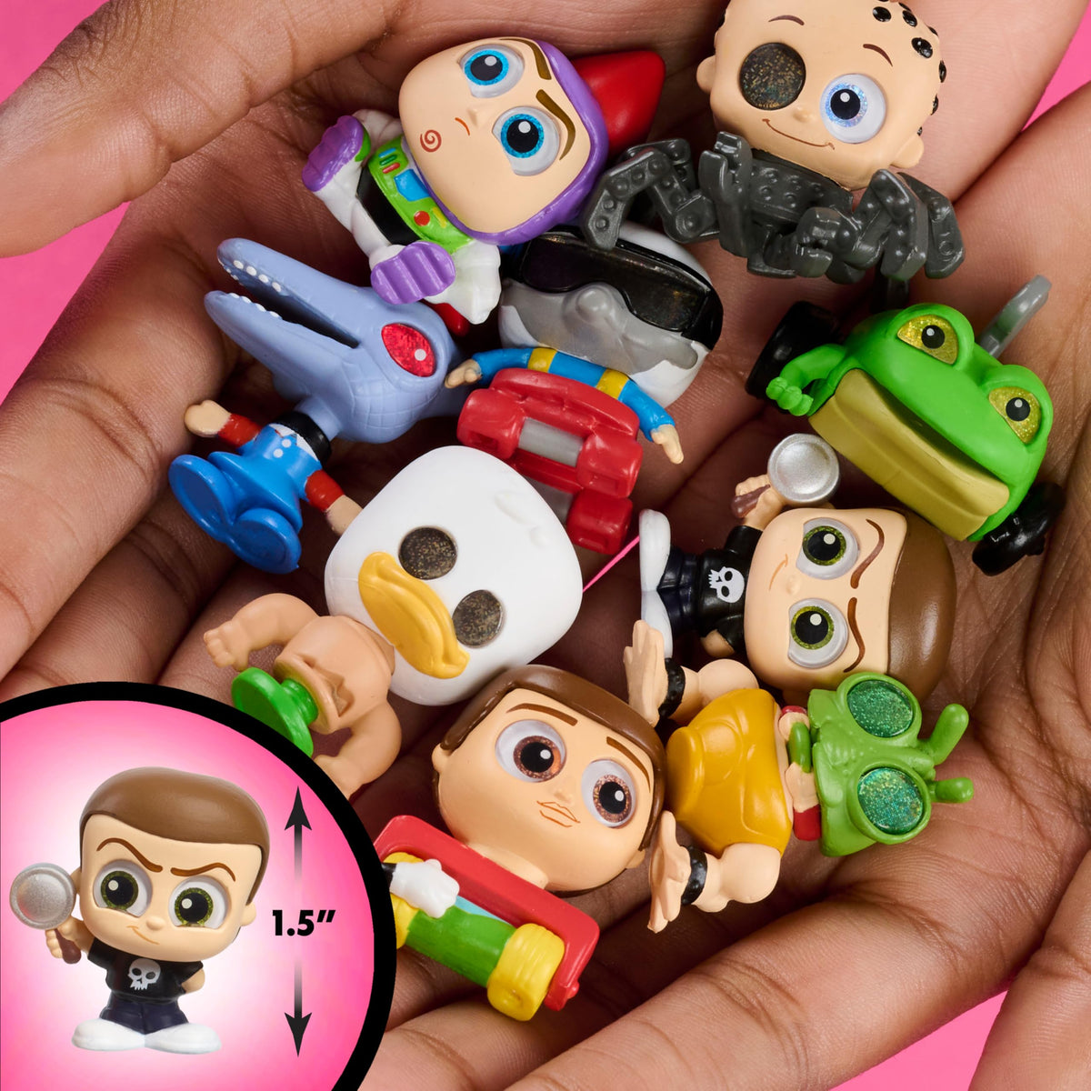 Just Play Disney Doorables Sid's Toy Box Peek ideal for birthdays and giftable collections