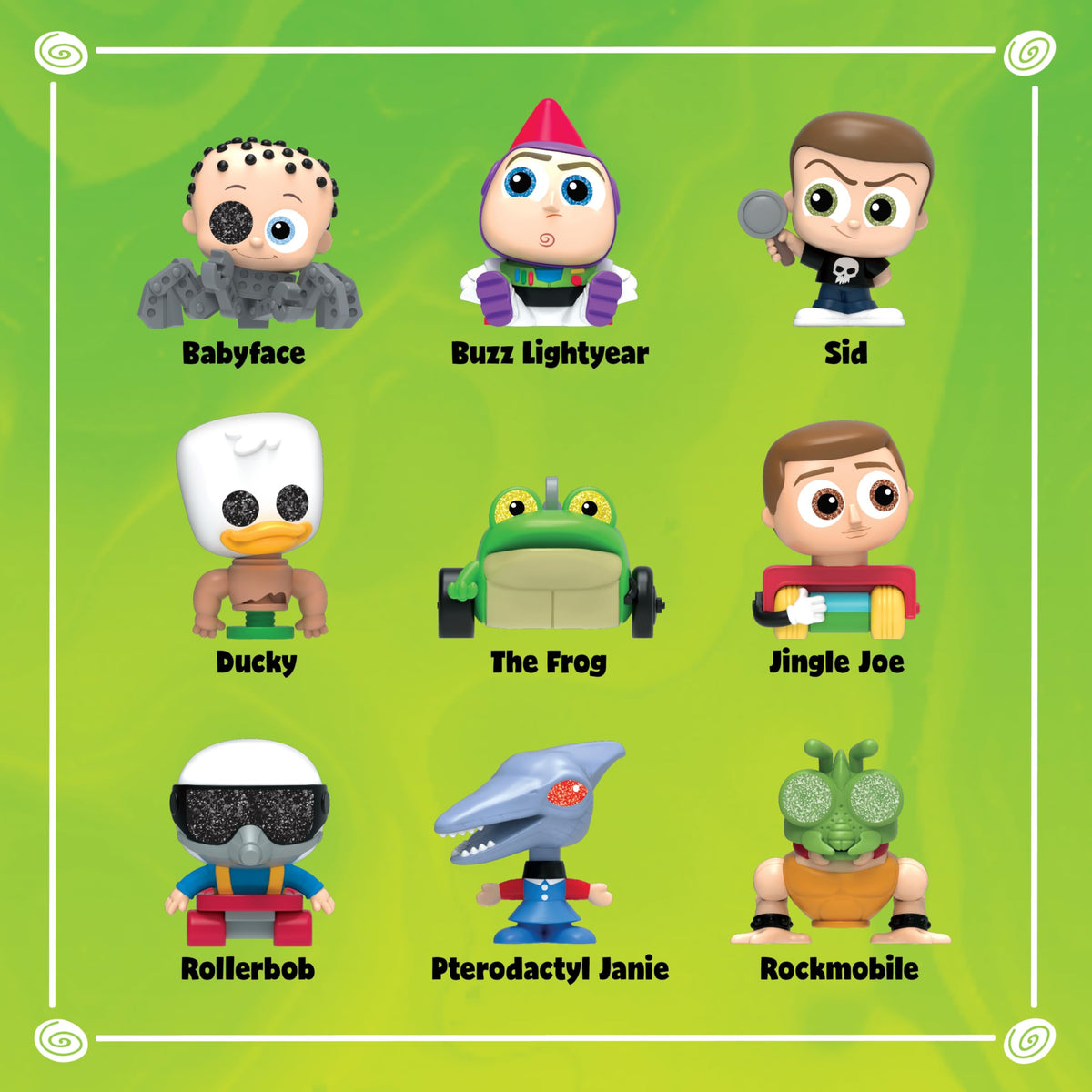 Just Play Disney Doorables Sid's Toy Box Peek includes beloved characters for role-play fun