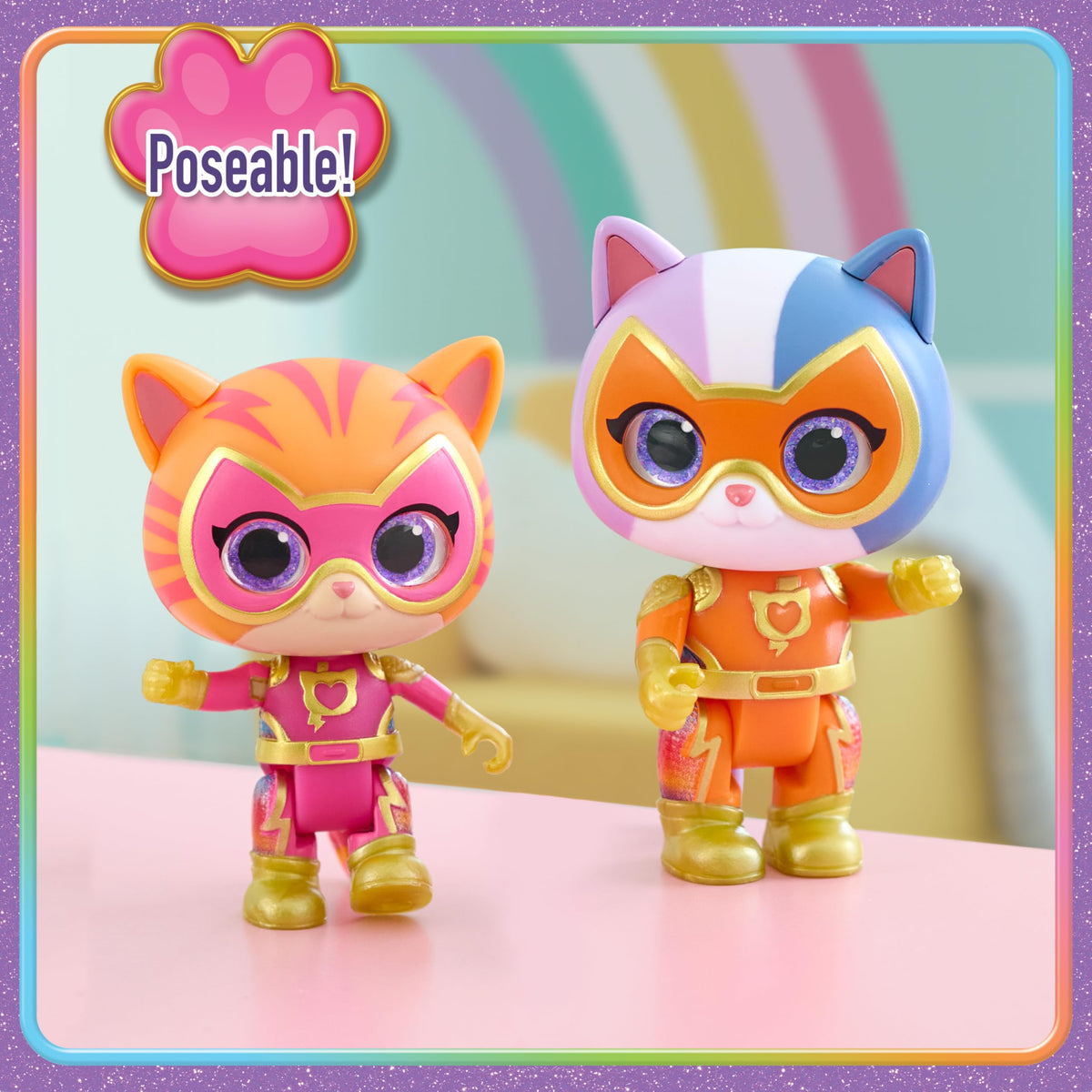 Just Play Sparks figure in dynamic pose for brave adventures.