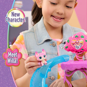 Just Play Disney Jr. SuperKitties Su-Purr Wild swing for dynamic motion.