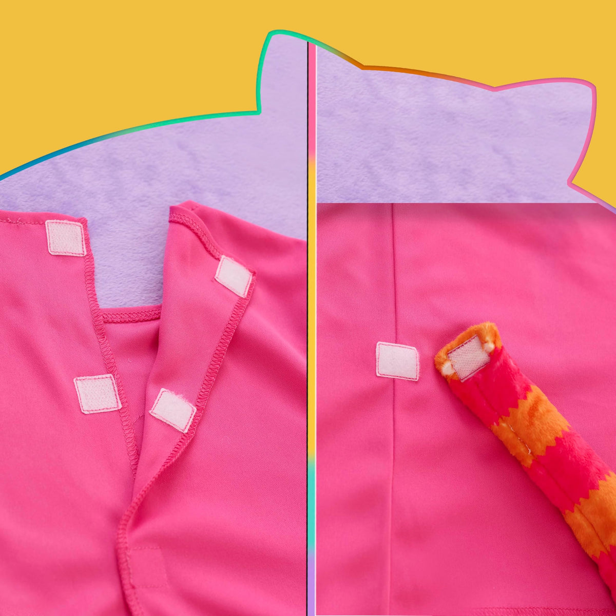 Just Play Ginny gloves enhance pretend hero outfits and fine motor play