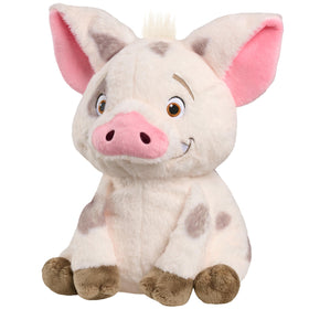 Just Play Disney Moana 2 Pua plush portable size for on-the-go fun.