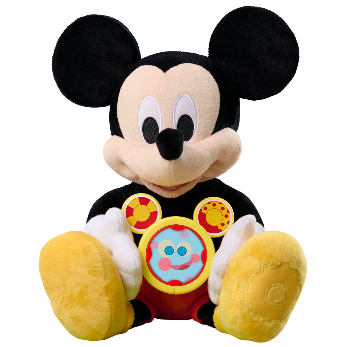 Just Play Oh, Toodles! Mickey interactive plush with screen encourages problem solving.
