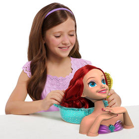 Just Play Ariel styling head with detachable sink for water-based washing