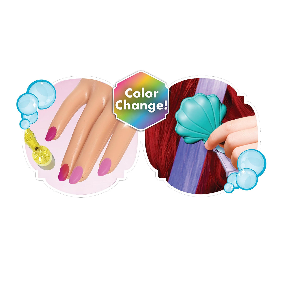 Just Play Ariel brush and styling tools for complete looks