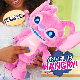 Just Play Disney Stitch Angel Many Moods upside-down play prompts silly sounds