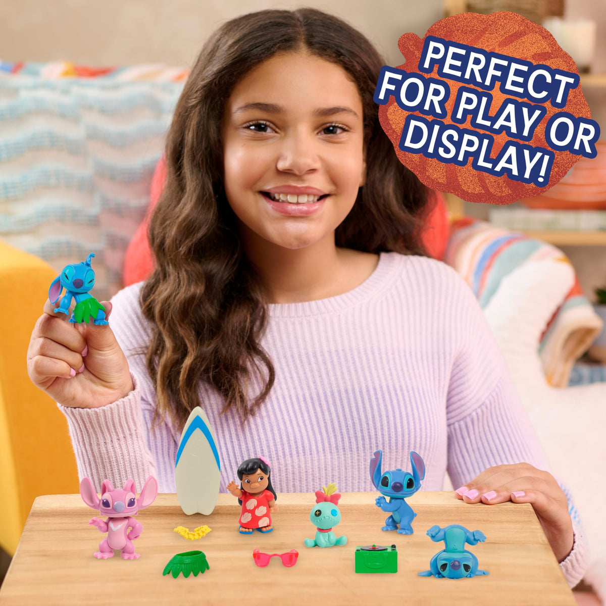 Just Play Scrump figure brings quirky charm to the set.