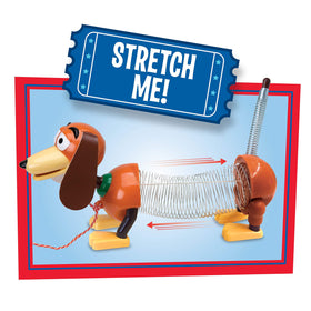 Just Play Slinky Dog leash toy helps toddlers pull and explore movement.
