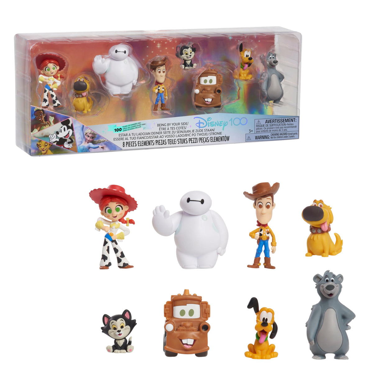 Just Play Disney100 Baymax figure for comforting playtime and storytelling.