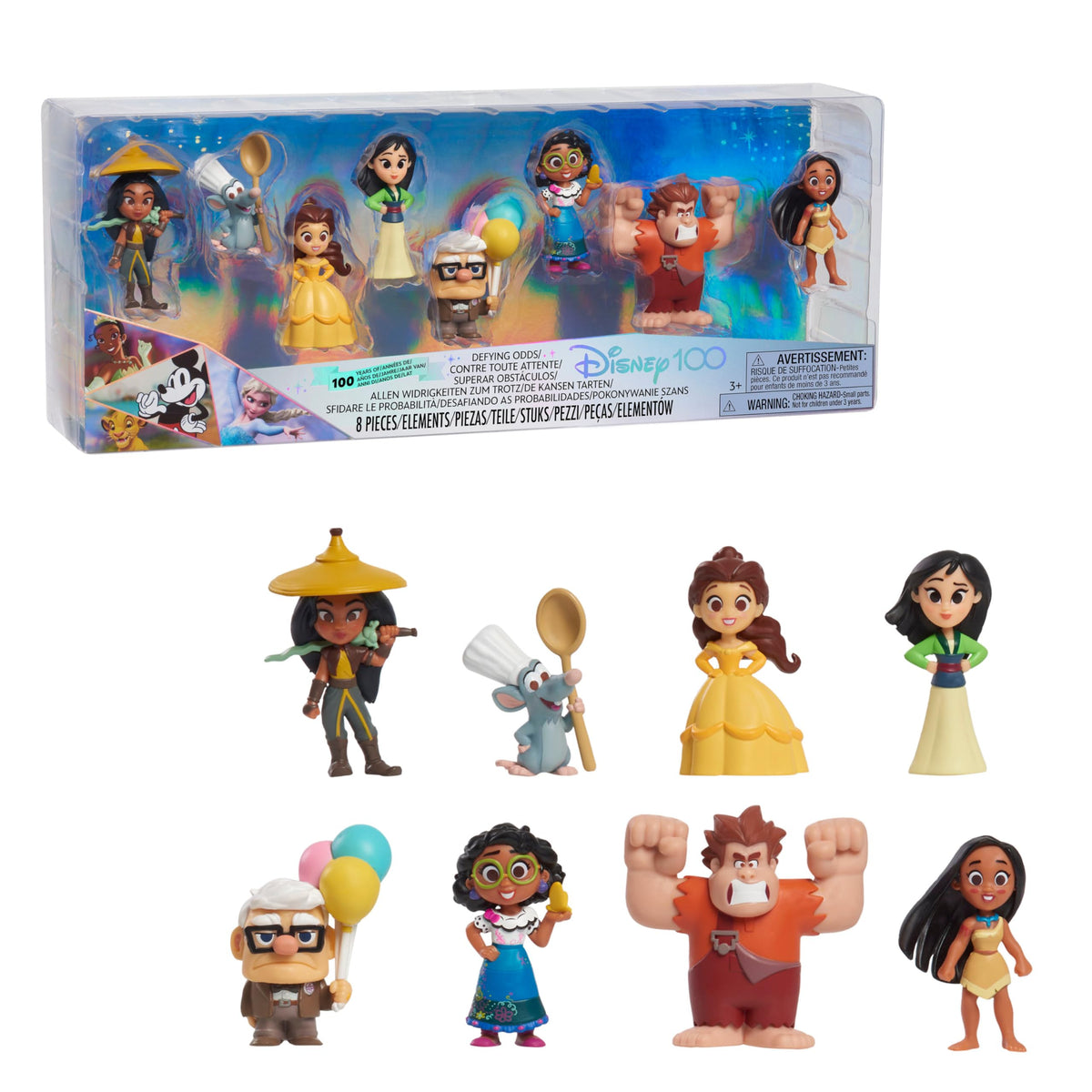 Just Play Disney100 Pocahontas figure close-up for display collection