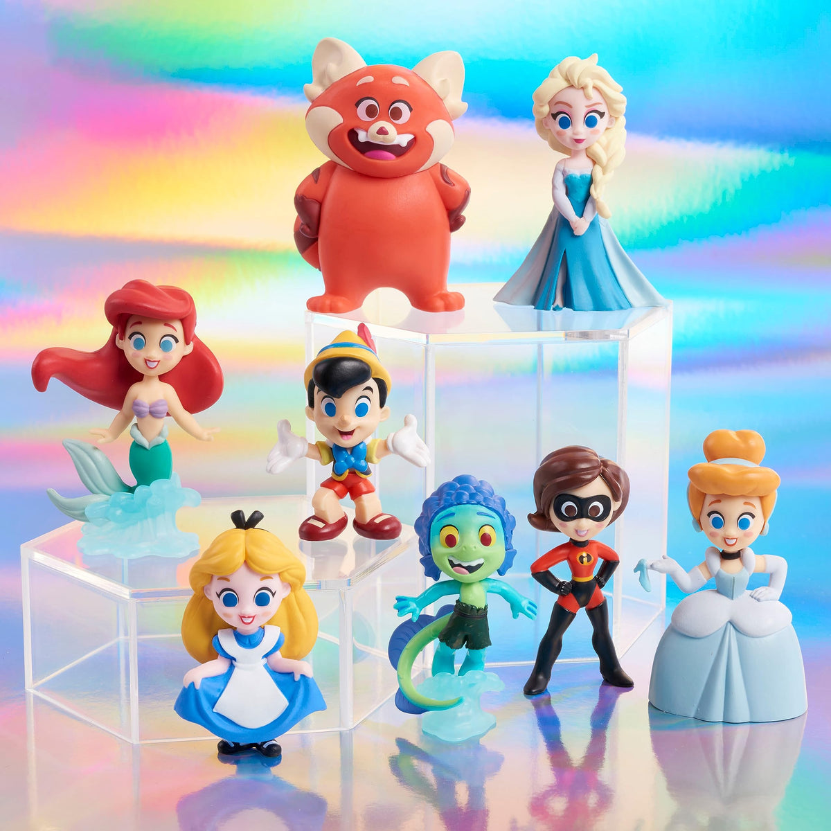 Just Play Disney100 Elastigirl figure sparks action-packed storytelling.