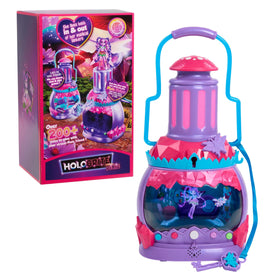 Just Play HOLOBRITE Pixie Lantern inside-doll stage showing hologram interaction for imaginative play.