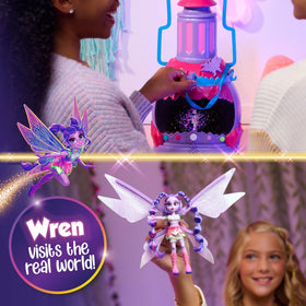 Just Play HOLOBRITE Wren-doll with 8-inch wings ready for storytelling.