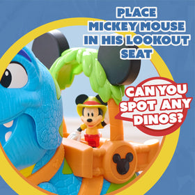 Mickey Mouse 3-inch figure included for safari storytelling with Just Play.